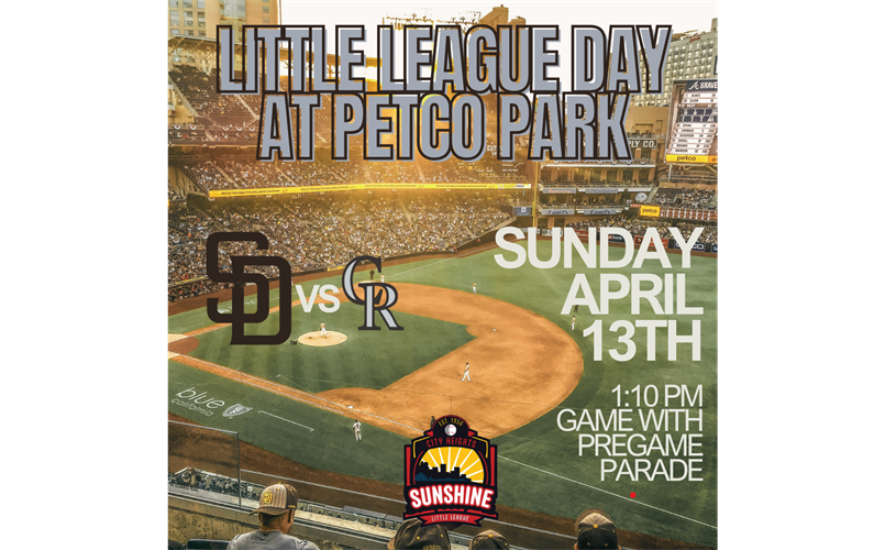 Little League Day! 